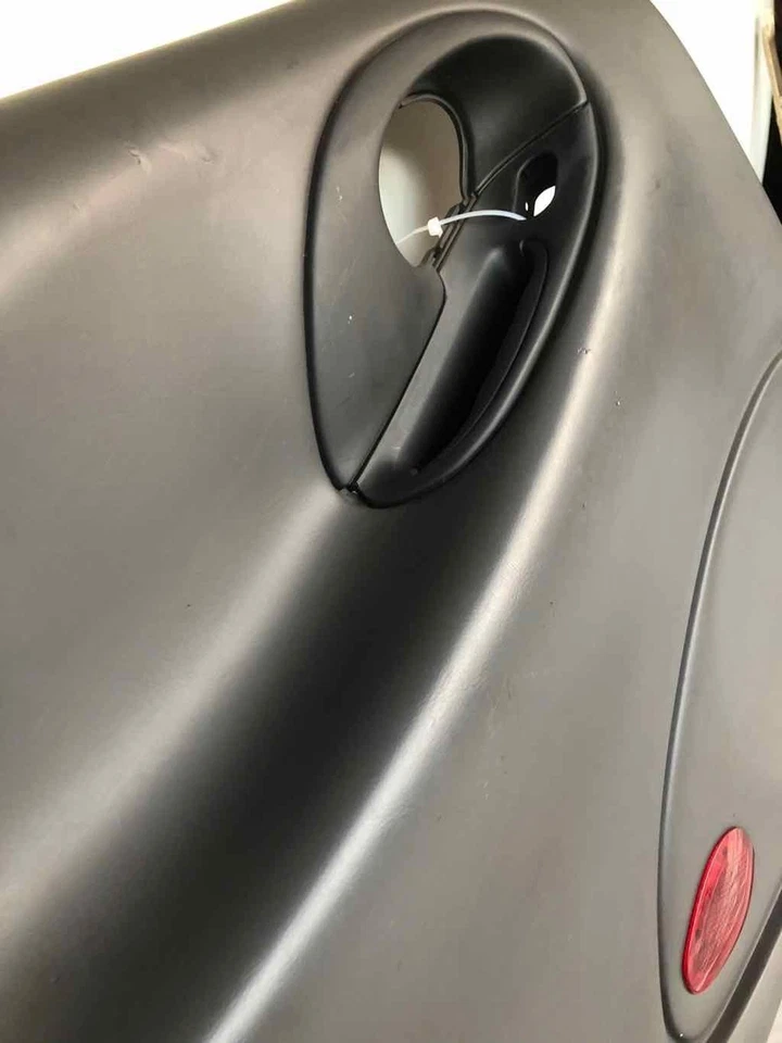 Ford Taurus 1999 sedán panel de moldura de puerta trasera 4 puertas lado izquierdo del conductor LH OEM Foto 3 de 4