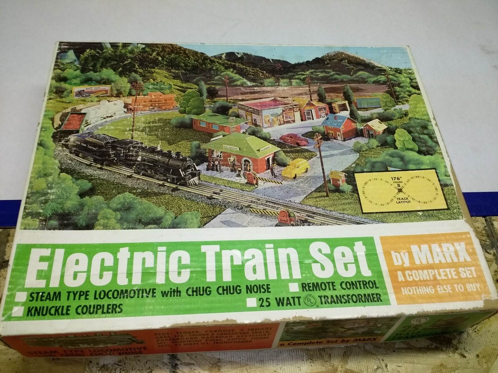 marx electric train set
