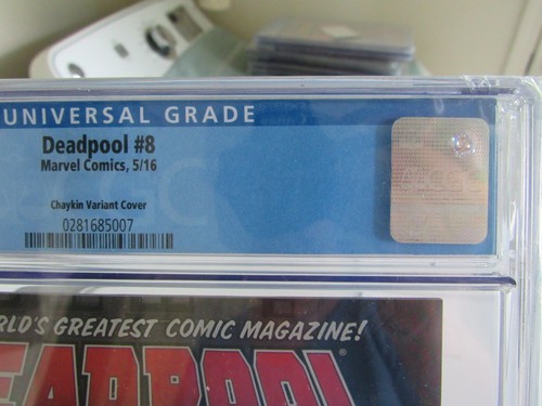 Marvel Comics Deadpool #8 May 2016, Graded 9.8 Variant Cover Chaykin - Picture 3 of 6