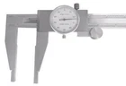 0 - 24" Dial Caliper - White Face
