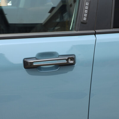 JHCHAN Maniglia per porta auto per Ford Ranger T9 2023-2024-2025 Wildtrak XL XLT Tremor Limited Wildtrak X Platinum Raptor Inserti per maniglie delle porte