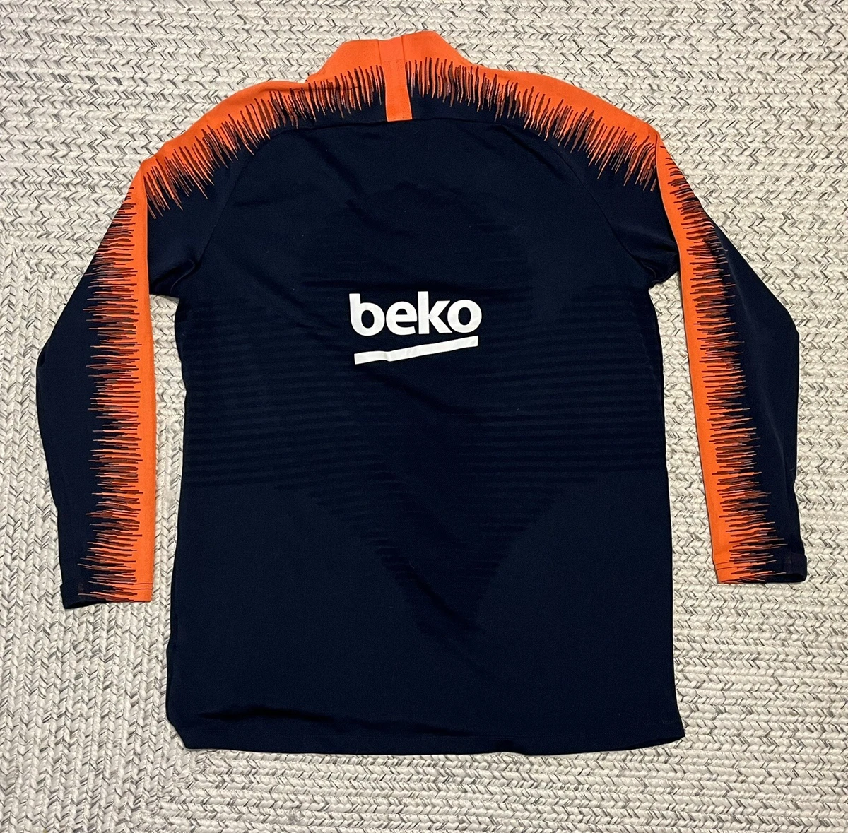 Nike FC Barcelona Long Sleeve Top Size XL Vaporknit RARE eBay