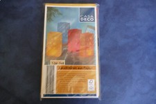 12er Set Leuchttüten aus Papier Casa Deco unbenutzt (gelb, orange, pink, türkis)