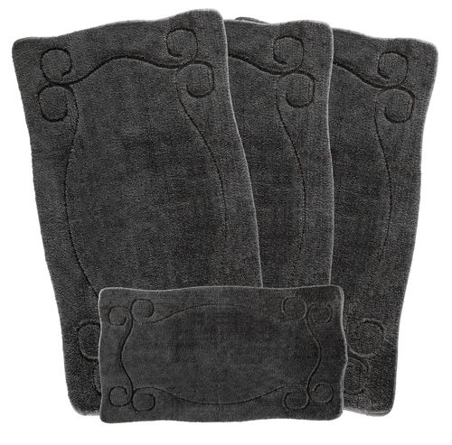 ROMANY GYPSY WASHABLE 4PCS MAT SET, CARAVAN TOURER SIZES 67X120CM Elvin - Picture 20 of 38