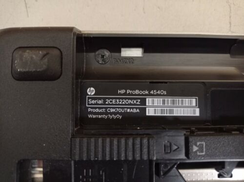 HP ProBook 4540s Core i3-3110M 2.4 GHz 4 GB RAM NO HDD 15.6" Parts 2CE3220NXZ - Picture 12 of 12