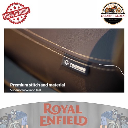 BRAUN TOURING FAHRERSITZ FÜR ROYAL ENFIELD METEOR 350 (KXA00074) - Bild 6 von 6