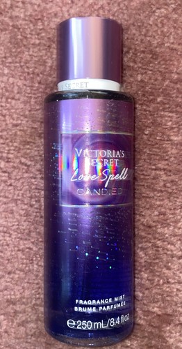 NEW VICTORIA'S SECRET LOVE SPELL CANDIED FRAGRANCE MIST 8.4 FL OZ - Picture 2 of 2