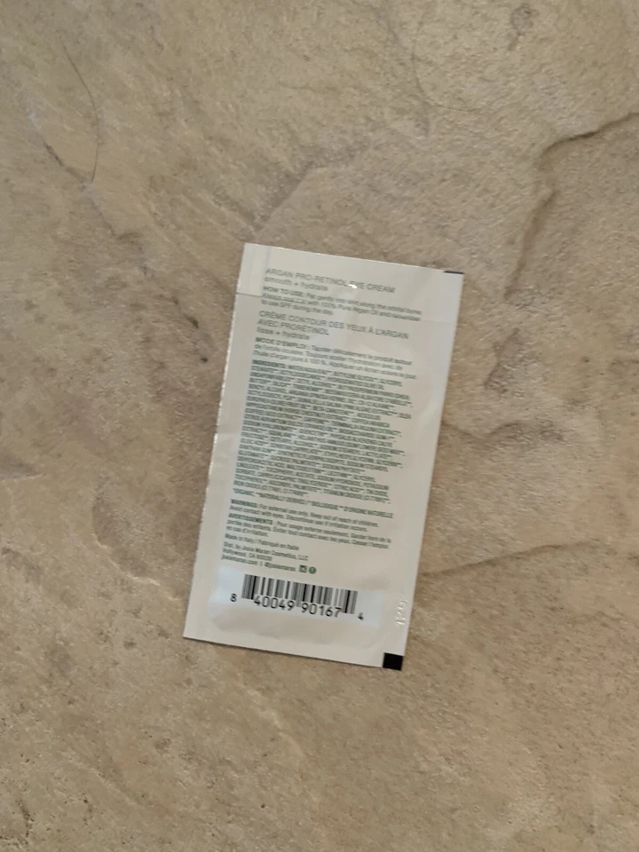 NEW Skincare Sample of Josie Maran Argan Pro-Retinol Eye Cream, 0.06oz. - Image 2 of 3