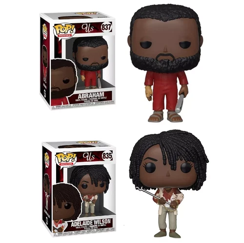 ADELAIDE WILSON/ABRAHAM US FUNKO POP SET #835/837 Horror Movie