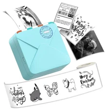 Phomemo Mini Pocket Printer M02S Thermal 304DPI Photo Sticker Printer +Paper LOT