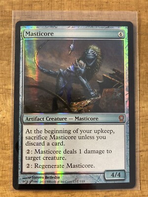 MTG マスティコア　foil mtg マスティコア 英語版foil psa6 - メルカリ