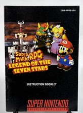 Super Mario RPG (Super Nintendo SNES) Booklet / Manual Only - No Game