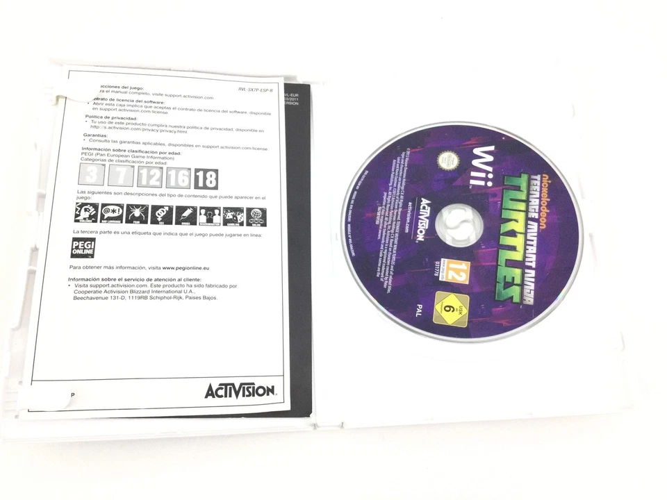 TEENAGE MUTANT TURTLES  . Pal España... Envio Certificado ... Paypal, foto 4 de 5