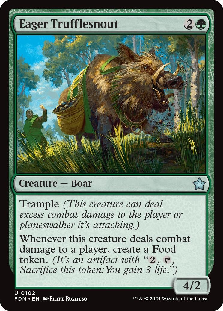 Eager Trufflesnout Foil [FDN - 102]