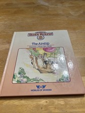 Vintage 1985 Teddy Ruxpin "The Airship" Worlds of Wonder Hardcover Book