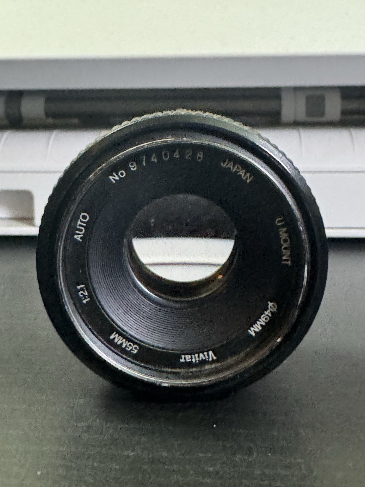Collectible Rare Vintage Vivitar 55mm f/2.1  Lens U Mount(M42) Read Needs CLA