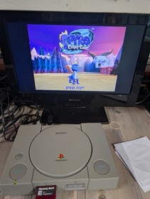 Sony PlayStation 1 PS1 SCPH-1001 Console Complete System With 5 Games Bundle