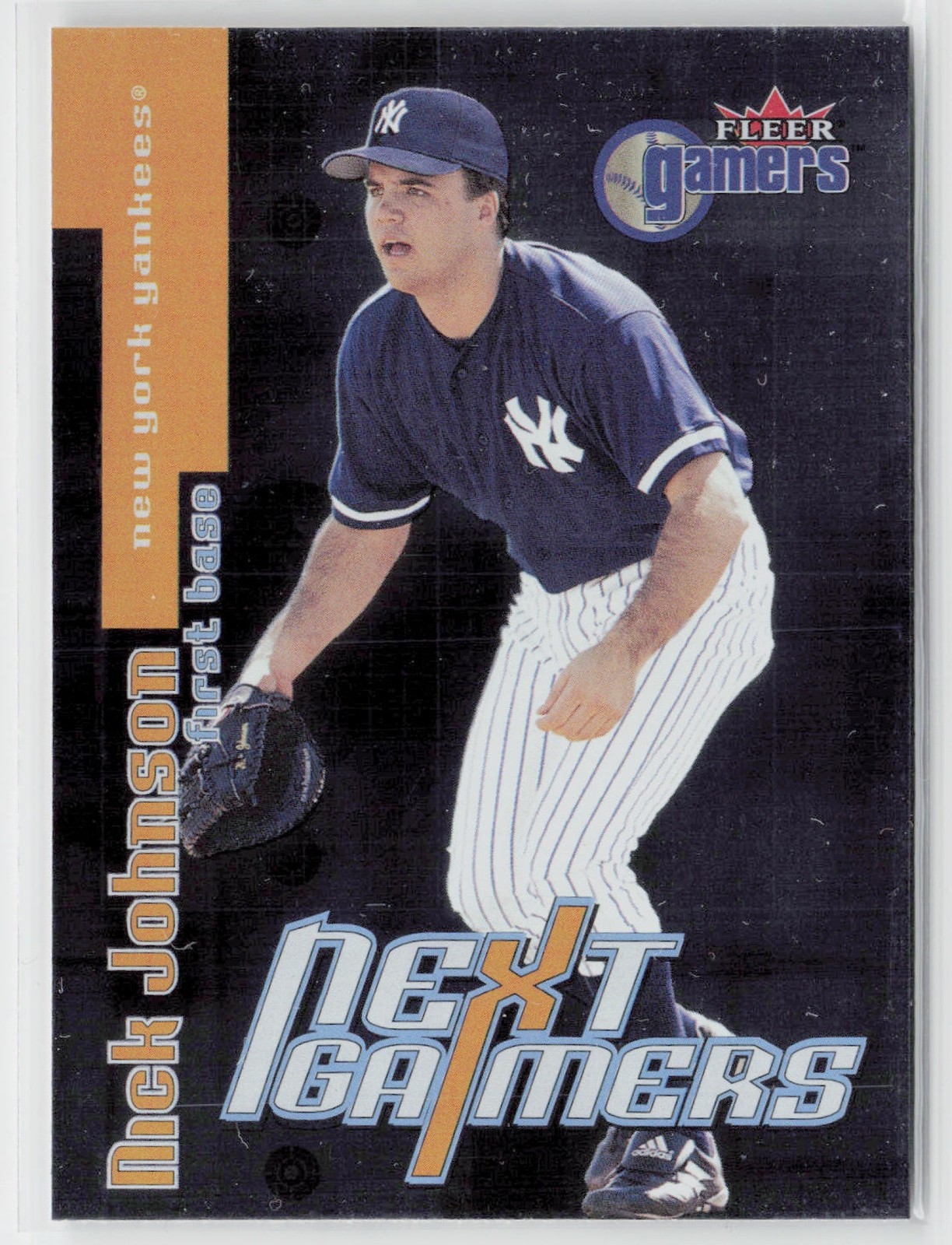 2000 Fleer Gamers Nick Johnson Extra #106 Yankees