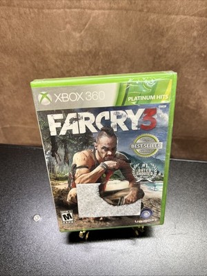 Far Cry 3 (Microsoft Xbox 360, 2012) Platinum Hits Brand New Factory Sealed