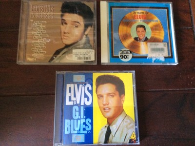 Elvis Presley [3 CD Alben] Elvis Hits in Deutsch Vol.4 Golden Records 3 GI Blues