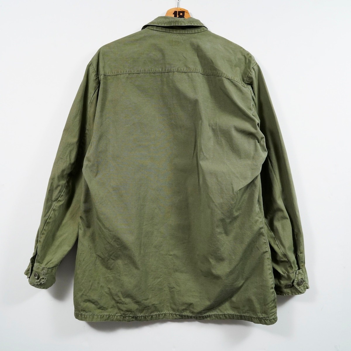 Vintage 60s US Army Jungle Fatigue Jacket OG107 Ripstop M Long | eBay