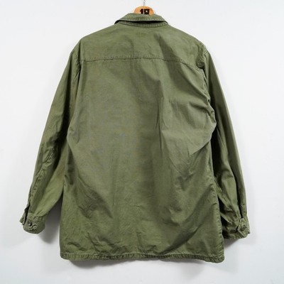 Vintage 60s US Army Jungle Fatigue Jacket OG107 Ripstop M Long | eBay