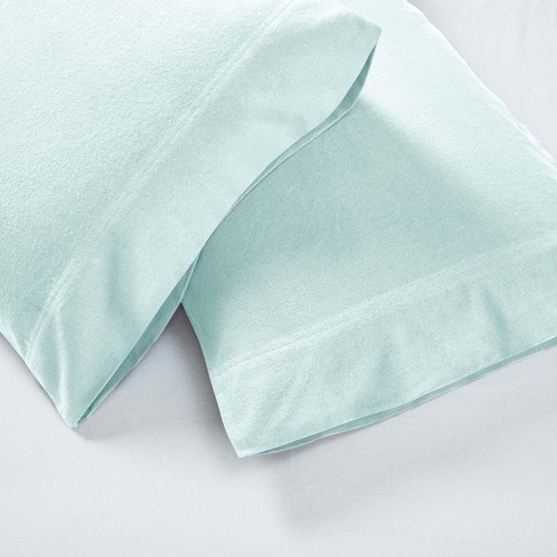 2 Piece Cotton Flannel Moisture Wicking Ultra Absorbent Solid Pillowcase Set - 第 31/56 張圖片