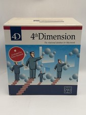 4th Dimension Database for Macintosh ACIUS Vintage Software System 6.05