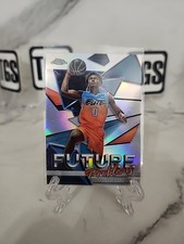 AUSAR THOMPSON 2021-22 TOPPS CHROME OTE FUTURE PROBLEMS #FP-8 REFRACTOR ROOKIE