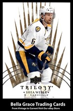 2014-15 Upper Deck Trilogy Shea Weber #57 Nashville Predators NHL Hockey