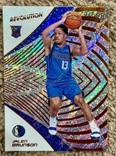 Jalen Brunson ROOKIE 2018-19 Panini Revolution New York Knicks Clutch 