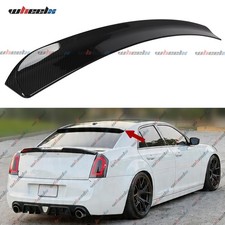 V2 Style Carbon Fiber Rear Window Roof Spoiler For 11-23 Chrysler 300 300s Srt8 V2 Style Carbon Fiber Rear Window Roof Spoiler For 11-23 Chrysler 300 300s Srt8