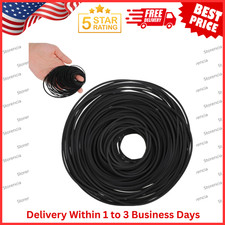 100 PCS Square Rubber Drive Belt For Cassette Player Recorder Repair Replacement