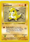 New ListingSandshrew 062/102 | 1st Edition Base Set Shadowless | LP | Pokemon TCG