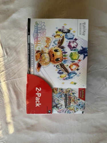 *NEW* Pokemon TCG Prismatic Evolutions ETB + Booster Bundle*Sealed*