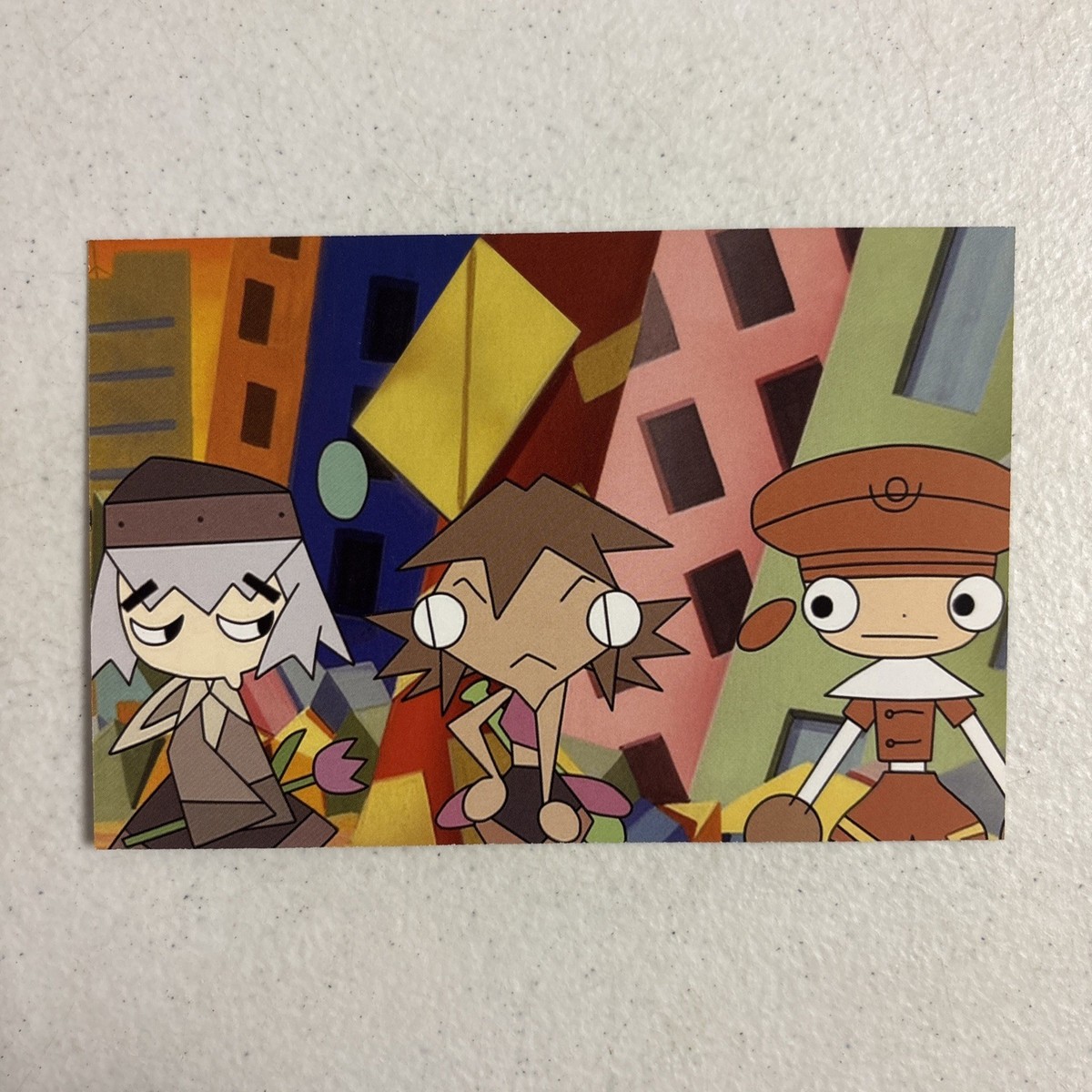 Dot Hack Enemy .hack Gift 2004 Vintage Promo Ad Decipher Postcard