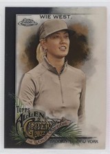 2022 Topps Allen & Ginter Chrome Michelle Wie West #285 0b7