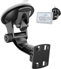 PixelMan Upgraded Windshield Mount for Backup Camera, 4.3 Inch Monitor, black
