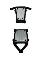 Axial Exo Terra Front and rear stock bumpers, some wear present