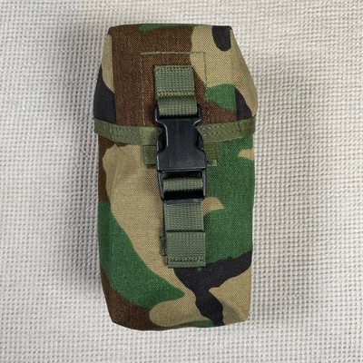 FireForce Nalgene Bottle Pouch MOLLE 1QT 1L Utility Magazine GP - M81 Woodland