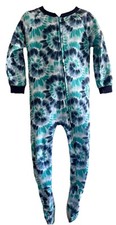 Tye Dye Pajama 1 Piece Sleepwear Romper Mon Petit 4T Kid Clothing