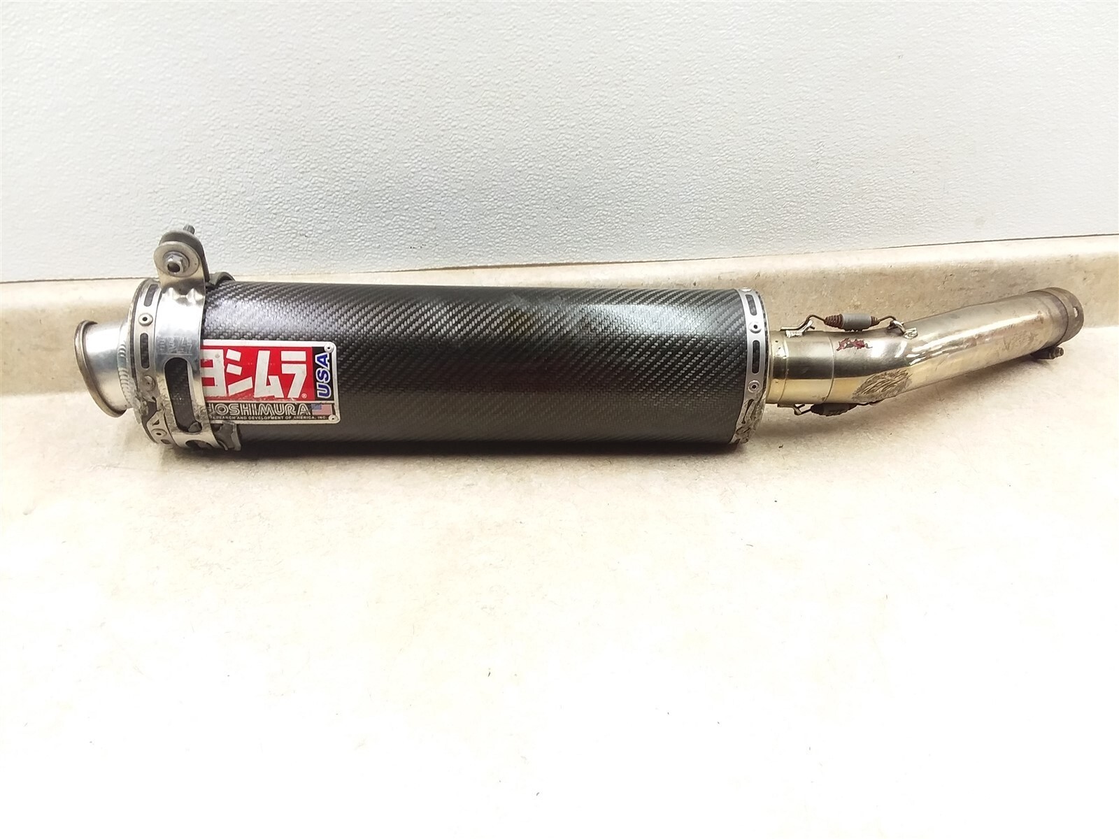 Yamaha YZF600 R6-S R6S Yoshimura Exhaust Muffler 2008 2009 UO AP-383