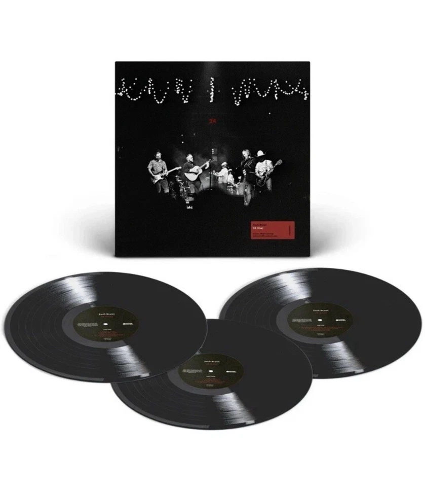 Zach Bryan 24 (Live) 3LP Limited Edition X/2500 Vinyl LP IN HAND