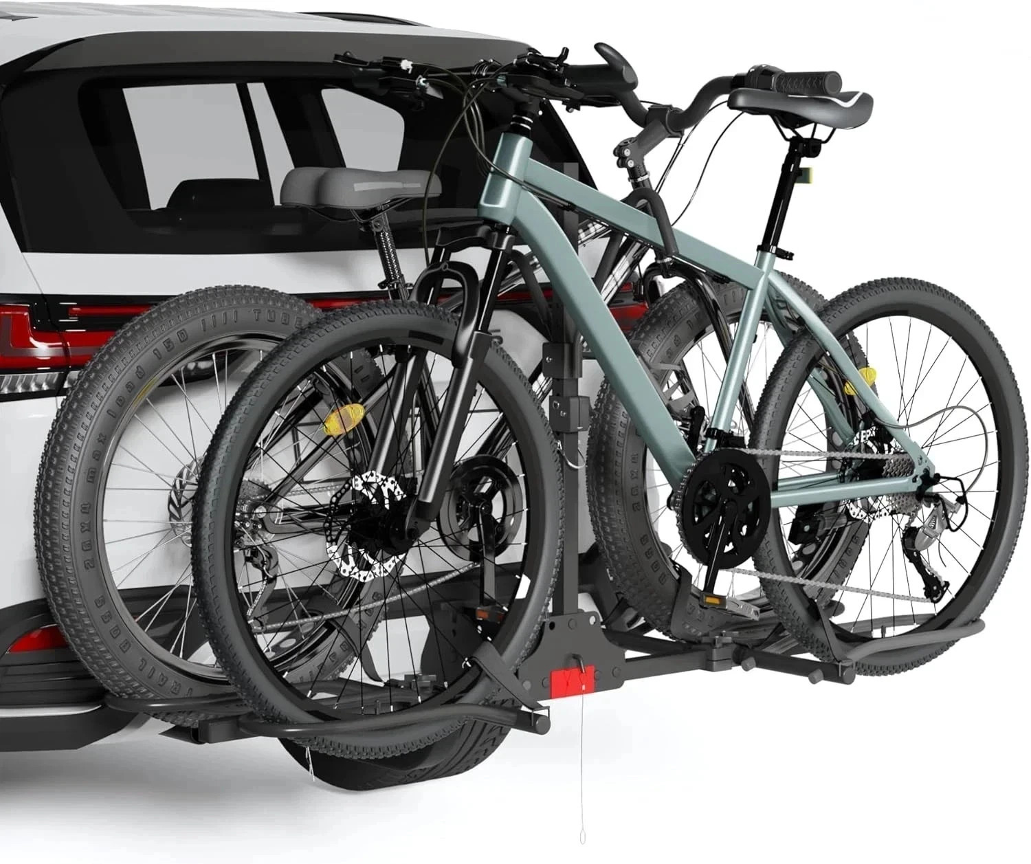 Hitch Bike Rack 2 Bike E-Bike Carrier Fat Tire Folding 2'' Receiver ...
