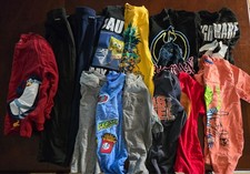 Lot 13 Boys Clothes size 6/7 Outfits Tops Pants shirts Mixed Brands