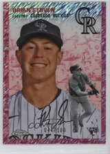 2023 Topps Chrome Platinum Anniversary /100 Brian Serven #16 Rookie RC