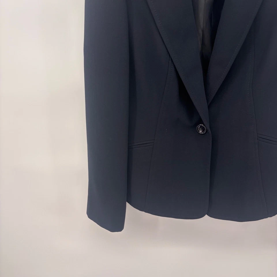 Jones Wear Essentials 黑色西装女式 8 码职业办公室 — 第 3/4 张图片