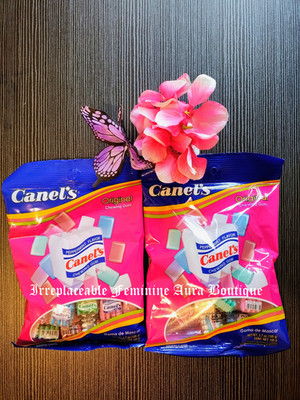  2 NEW Canel's Original Chewing Gum 3.7oz Bag! Assorted Flavors 