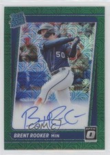 2021 Panini Donruss Optic Green Mojo Prizm 53/99 Brent Rooker #RRS-BR Auto nd3