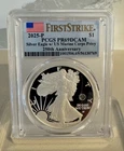 2025 P $1 American Silver Eagle 250th Marine Corps Privy PCGS PR69 First Strike